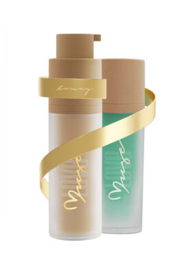 Oil Free Pore Minimizing Primer + Full Cover Long Lasting Foundation Honey